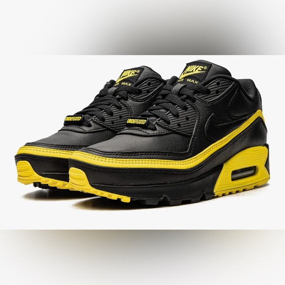Nike Air Force Other - Nike Air Max 90 x UNDEFEATED ‘Black Optic Yellow’ UNDFTD 2019